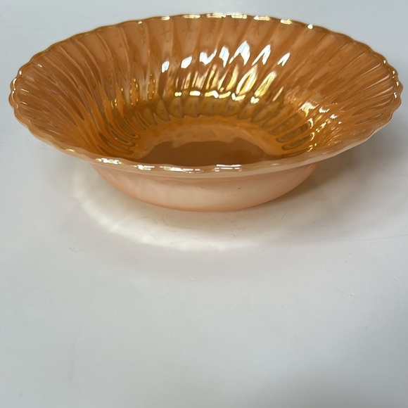Anchor Hocking Fire King Peach Luster Vintage Bowl - Picture 2 of 6